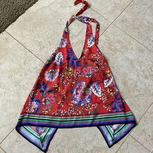 Express Split Back Halter Top